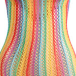 SUBBLIME – 952341 ROBE RÉSEILLE ARC-EN-CIEL TAILLE UNIQUE