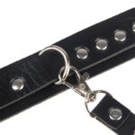 SUBBLIME – 953690 MENOTTES AVEC CEINTURE DE BONDAGE NOIRE TAILLE UNIQUE