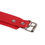 SUBBLIME – 953706 MENOTTES AVEC CEINTURE DE BONDAGE ROUGE TAILLE UNIQUE