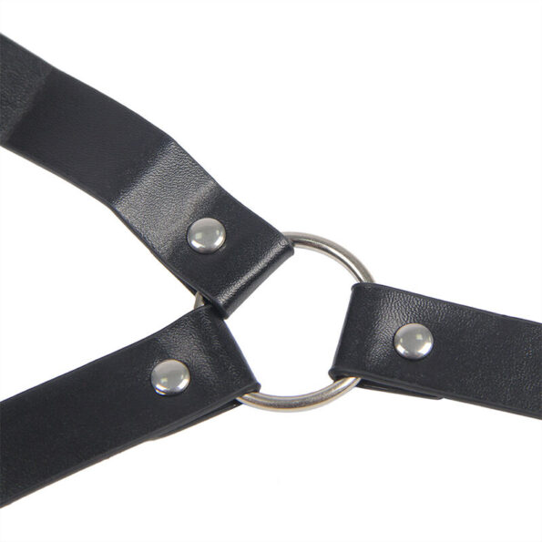 SUBBLIME - 953720 PINCES À SEINS EN CUIR BONDAGE NOIRES TAILLE UNIQUE-SUBBLIME FETISH-sextoys-lingerie-bdsm-hygiène-sexshop