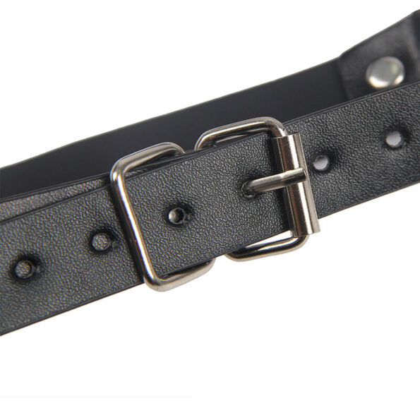 SUBBLIME - 953720 PINCES À SEINS EN CUIR BONDAGE NOIRES TAILLE UNIQUE-SUBBLIME FETISH-sextoys-lingerie-bdsm-hygiène-sexshop