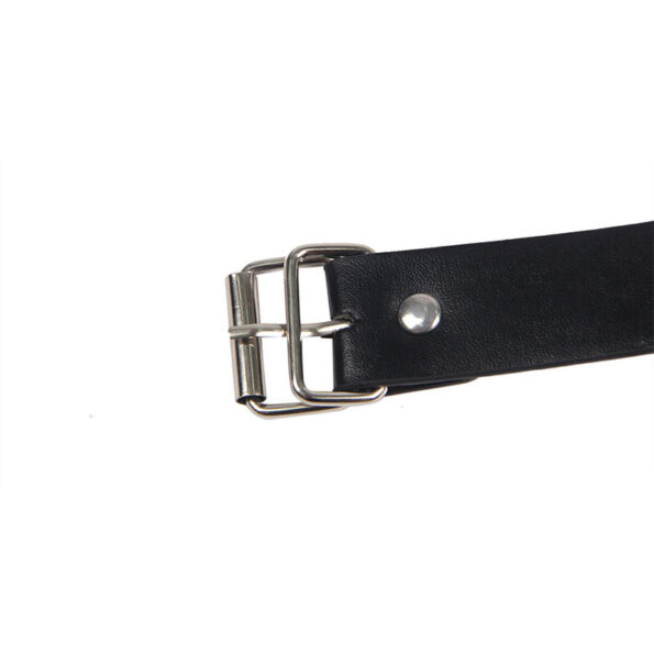 SUBBLIME - 953720 PINCES À SEINS EN CUIR BONDAGE NOIRES TAILLE UNIQUE-SUBBLIME FETISH-sextoys-lingerie-bdsm-hygiène-sexshop