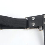 SUBBLIME – 953744 JARRETELLE PUNK EN CUIR AJUSTABLE NOIR TAILLE UNIQUE