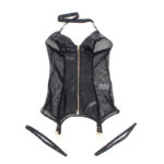 SUBBLIME – 954451 ROBE SEXY EN MAILLE CUIR NOIR L/XL