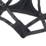 SUBBLIME – 955199 ENSEMBLE SOUTIEN-GORGE AVEC NŒUD NOIR RÉGLABLE S/M