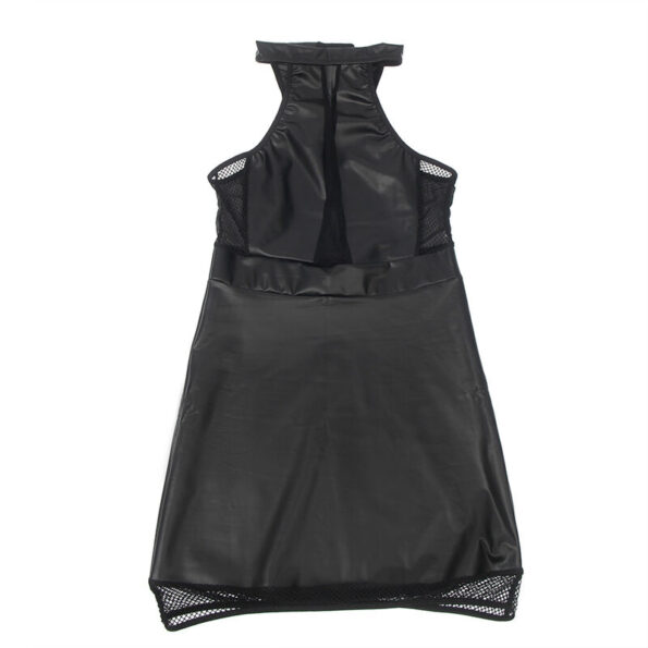 SUBBLIME - 955489 ROBE DOS NU AVEC TRANSPARENCES NOIRE L/XL-SUBBLIME DRESSES-sextoys-lingerie-bdsm-hygiène-sexshop