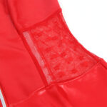 SUBBLIME – 957728 ROBE EN CUIR À FERMETURE ÉCLAIR EN DENTELLE ROUGE S/M