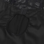SUBBLIME – BABYDOLL AVEC POITRINE IMPRIMÉ FLEURI NOIR S/M