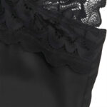 SUBBLIME – BABYDOLL AVEC POITRINE IMPRIMÉ FLEURI NOIR S/M