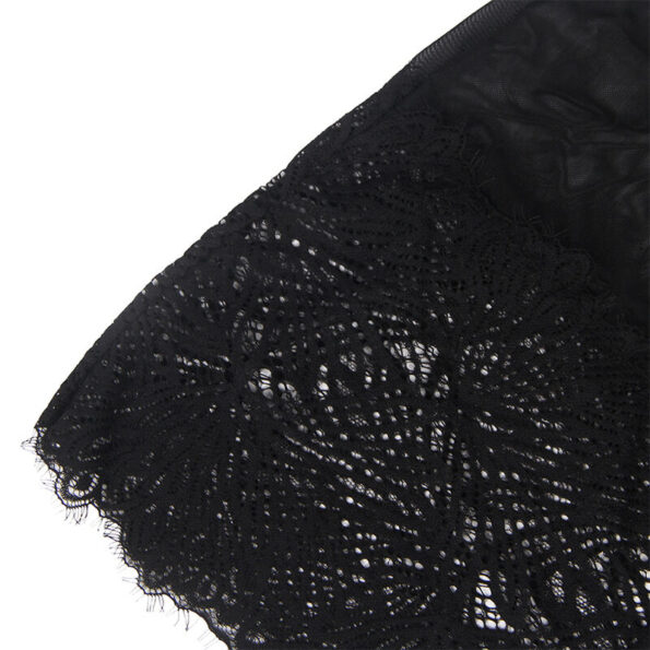 SUBBLIME - BABYDOLL  BRETELLES EN DENTELLE RÉGLABLES NOIR L/XL-SUBBLIME BABYDOLLS-sextoys-lingerie-bdsm-hygiène-sexshop