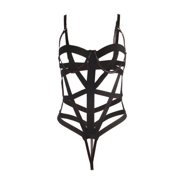 SUBBLIME - BODY SEXY  DÉCOUPES NOIR S/M-SUBBLIME BODIES-sextoys-lingerie-bdsm-hygiène-sexshop