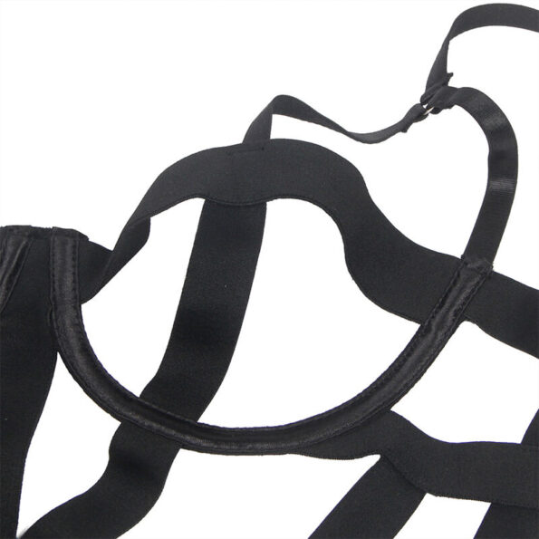 SUBBLIME - BODY SEXY  DÉCOUPES NOIR S/M-SUBBLIME BODIES-sextoys-lingerie-bdsm-hygiène-sexshop