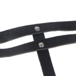 SUBBLIME – CHAINE BAGUE CUIR CEINTURE NOIR TAILLE UNIQUE