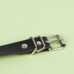 SUBBLIME – CHAÎNE CUIR CEINTURE NOIRE TAILLE UNIQUE