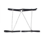 SUBBLIME – HARNAIS CEINTURE CUIR NOIR TAILLE UNIQUE