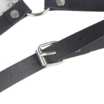 SUBBLIME – HARNAIS CEINTURE CUIR NOIR TAILLE UNIQUE