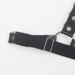 SUBBLIME – HARNAIS CEINTURE ET JARRETIÈRES AVEC ANNEAUX ET CHAÎNE DÉTAIL TAILLE UNIQUE