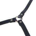 SUBBLIME – HARNAIS DE CORPS EN CUIR NOIR TAILLE UNIQUE