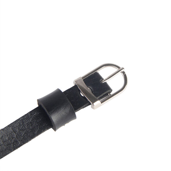 SUBBLIME - HARNAIS POITRINE CHAÎNE S EN CUIR NOIR TAILLE UNIQUE-SUBBLIME FETISH-sextoys-lingerie-bdsm-hygiène-sexshop