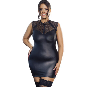 SUBBLIME - ROBE SEXY EN CUIR L/XL-SUBBLIME DRESSES-sextoys-lingerie-bdsm-hygiène-sexshop