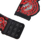 SUBBLIME – SET ENSEMBLE DEUX PIÈCES TOP ET CULOTTE EN DENTELLE S/M