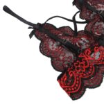 SUBBLIME – SET ENSEMBLE DEUX PIÈCES TOP ET CULOTTE EN DENTELLE S/M