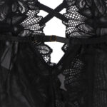 SUBBLIME – TEDDY HALTER NECK DOS NU DENTELLE NOIR S/M