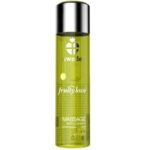 SWEDE – FRUITY LOVE EFFET RÉCHAUFFANT HUILE DE MASSAGE VANILLE ET POIRE D »OR 60 ML.