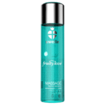 SWEDE - FRUITY LOVE HUILE DE MASSAGE EFFET CHAUFFANT CASSIS ET CITRON VERT 120 ML-SWEDE-sextoys-lingerie-bdsm-hygiène-sexshop