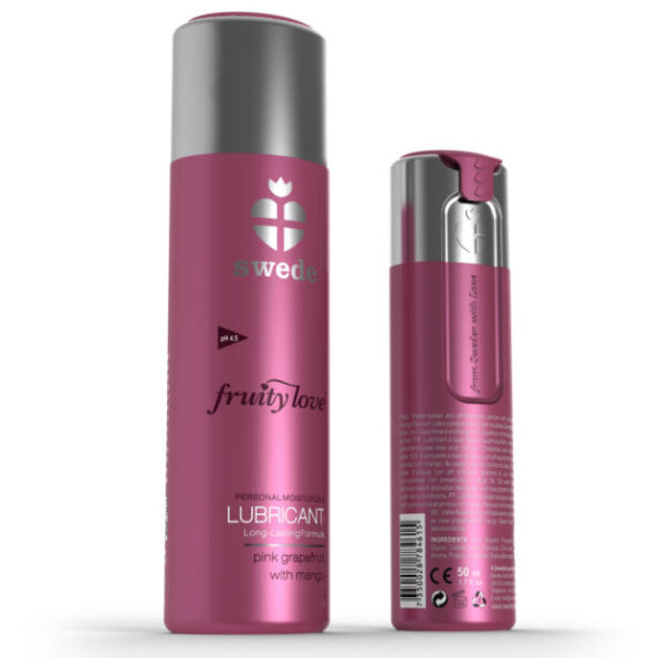 SWEDE - FRUITY LOVE LUBRIFIANT PAMPLEMOUSSE ROSE À LA MANGUE 50 ML-SWEDE-sextoys-lingerie-bdsm-hygiène-sexshop