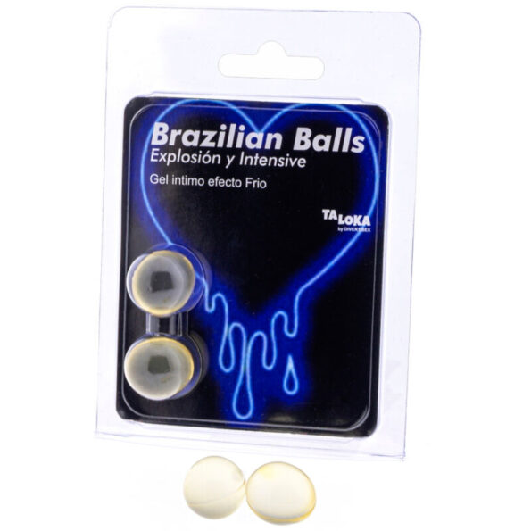 TALOKA - 2 BALLES BRÉSILIENNES GEL EXCITANT EFFET FROID & VIBRATION-TALOKA-sextoys-lingerie-bdsm-hygiène-sexshop