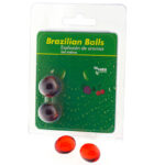 TALOKA - 2 BOULES BRÉSILIENNES GEL INTIME FRAISE & CERISE-TALOKA-sextoys-lingerie-bdsm-hygiène-sexshop