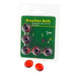 TALOKA - 5 BOULES BRÉSILIENNES GEL INTIME FRAISES & CHAMPAGNE-TALOKA-sextoys-lingerie-bdsm-hygiène-sexshop