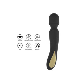 TOYJOY - BAGUETTE DE MASSAGE ZENITH LIGHT NOIRE-TOYJOY-sextoys-lingerie-bdsm-hygiène-sexshop