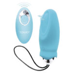 TOYJOY – HAPPINESS IM SO EGGCITED VIBRATEUR TÉLÉCOMMANDE BLEU