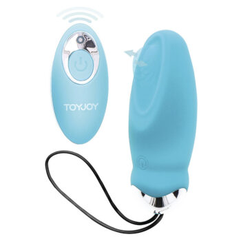 TOYJOY - HAPPINESS IM SO EGGCITED VIBRATEUR TÉLÉCOMMANDE BLEU-TOYJOY-sextoys-lingerie-bdsm-hygiène-sexshop