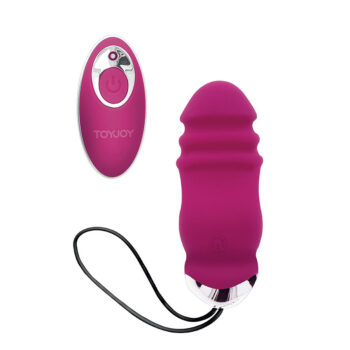 TOYJOY - HAPPINESS SUNN SIDE UP AND DOWN VIBRATEUR FUCHSIA TÉLÉCOMMANDE-TOYJOY-sextoys-lingerie-bdsm-hygiène-sexshop
