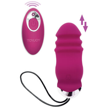 TOYJOY - HAPPINESS SUNN SIDE UP AND DOWN VIBRATEUR FUCHSIA TÉLÉCOMMANDE-TOYJOY-sextoys-lingerie-bdsm-hygiène-sexshop