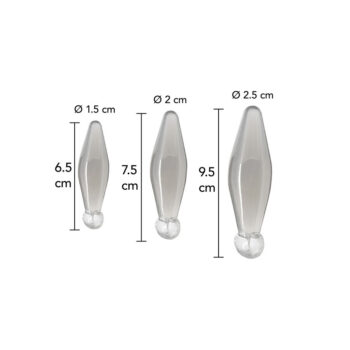 TOYJOY - JEU ANAL FINGER RIMMER 3 PIÈCES TRANSPARENT-TOYJOY-sextoys-lingerie-bdsm-hygiène-sexshop