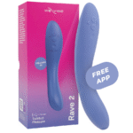 WE-VIBE - RAVE 2 VIBRATEUR POINT G BLEU-WE-VIBE-sextoys-lingerie-bdsm-hygiène-sexshop