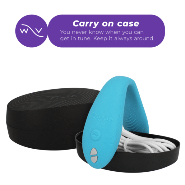 WE-VIBE - SYNC GO DOUBLE STIMULATEUR TURQUOISE-WE-VIBE-sextoys-lingerie-bdsm-hygiène-sexshop
