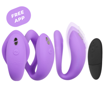 WE-VIBE - SYNC O TÉLÉCOMMANDE VIBRATEUR FLEXIBLE VIOLET-WE-VIBE-sextoys-lingerie-bdsm-hygiène-sexshop