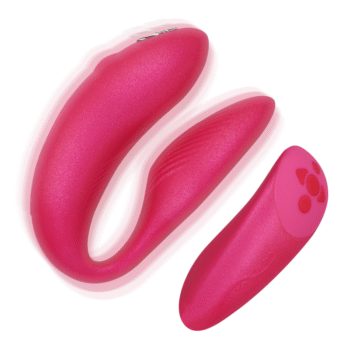 WE-VIBE - VIBRATEUR CHORUS POUR COUPLES AVEC COMMANDE DE SQUEEZE ROSE-WE-VIBE-sextoys-lingerie-bdsm-hygiène-sexshop