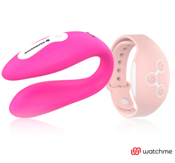 WEARWATCH - VIBRATEUR WATCHME DOUBLE TECHNOLOGIE FUCHSIA / ROSE-WEARWATCH-sextoys-lingerie-bdsm-hygiène-sexshop