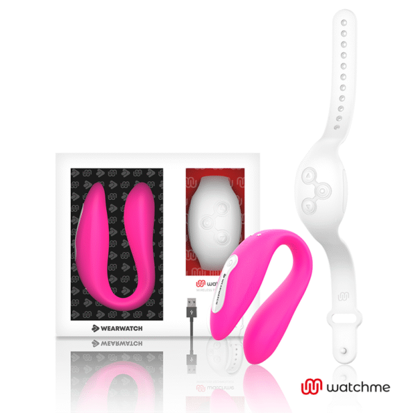 WEARWATCH - WATCHME VIBRATEUR DOUBLE TECHNOLOGIE FUCHSIA / NEIGE-WEARWATCH-sextoys-lingerie-bdsm-hygiène-sexshop