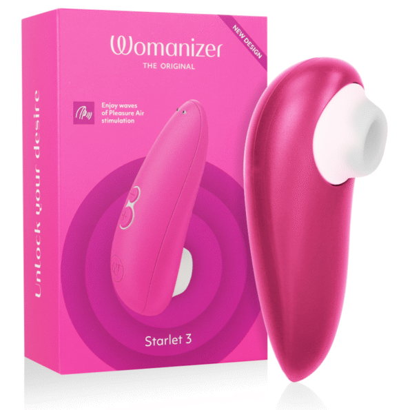 WOMANIZER - STIMULATEUR CLITORAL STARLET 3 ROSE-WOMANIZER-sextoys-lingerie-bdsm-hygiène-sexshop