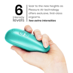 WOMANIZER – STIMULATEUR CLITORAL STARLET 3 TURQUOISE
