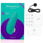 WOMANIZER – STIMULATEUR CLITORAL STARLET 3 TURQUOISE