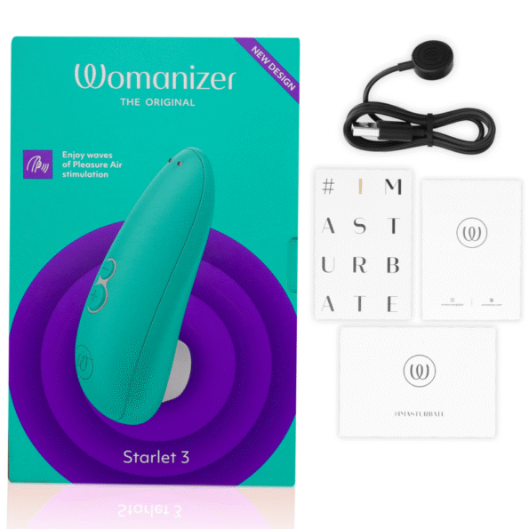 WOMANIZER - STIMULATEUR CLITORAL STARLET 3 TURQUOISE-WOMANIZER-sextoys-lingerie-bdsm-hygiène-sexshop