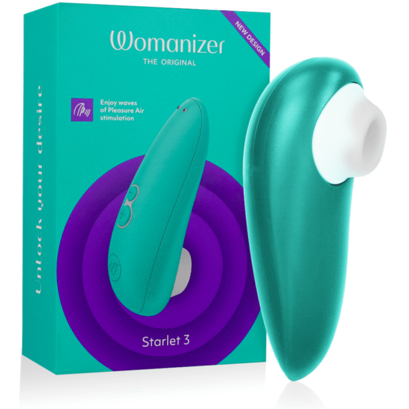 WOMANIZER - STIMULATEUR CLITORAL STARLET 3 TURQUOISE-WOMANIZER-sextoys-lingerie-bdsm-hygiène-sexshop